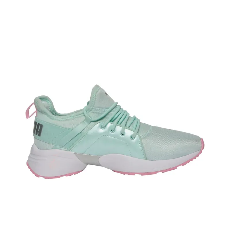 PUMA Sirena Trailblazer Cushioning Wear-Resistant Low-Top Running Shoes Women's Green Pink-1