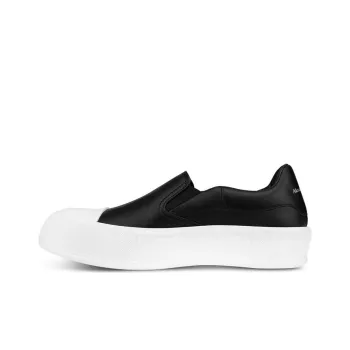 Alexander McQueen Deck Skate Plimsoll 'Black White'