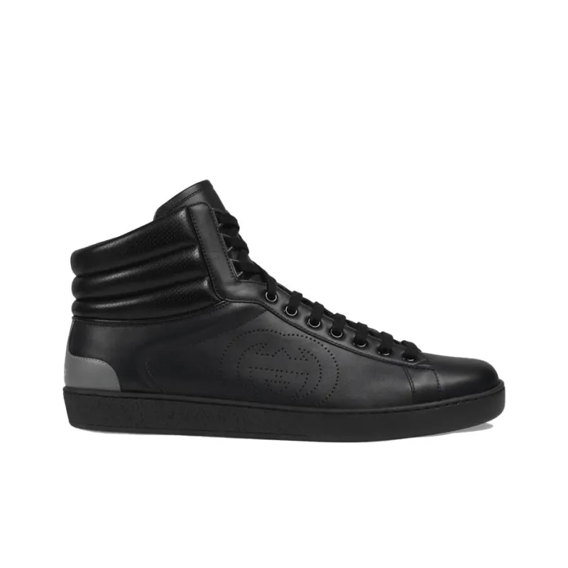 GUCCI Ace High Top Gg Black-1