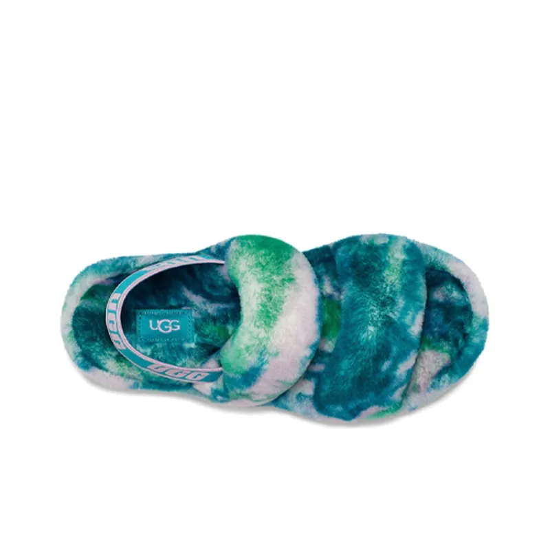 UGG Oh Yeah Slide Marble Aquatic Blue Women's-3