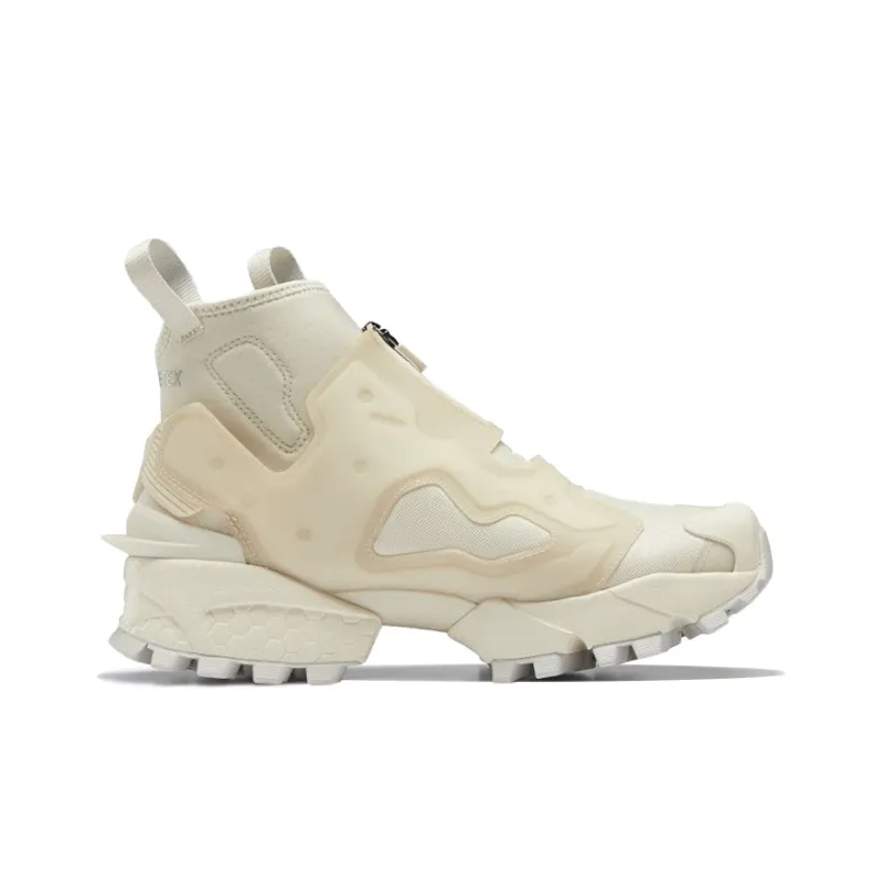 Reebok Instapump Fury Gore Te Breathable And Wear resistant High Top Running Shoes Men's White-1