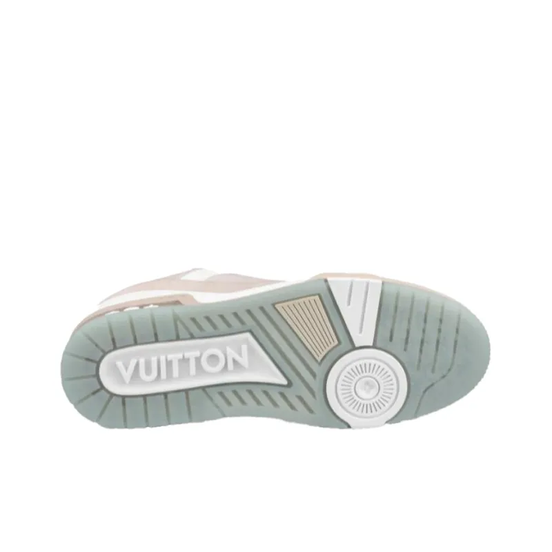 LOUIS VUITTON Lv Trainers 'Beige Denim'-4