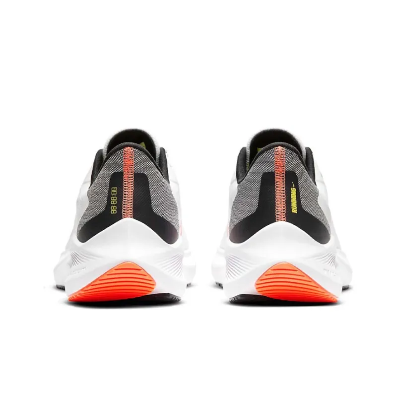 Nike Air Zoom Winflo 7 White Bright Mango Women's-4