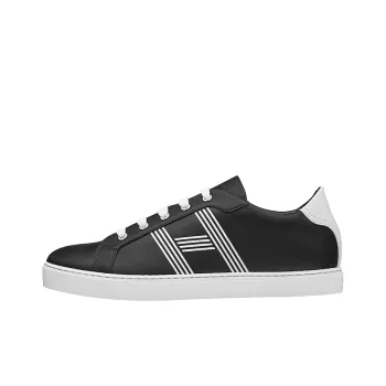 HERMES Avantage Stylish Skateboarding Shoes Men's Black