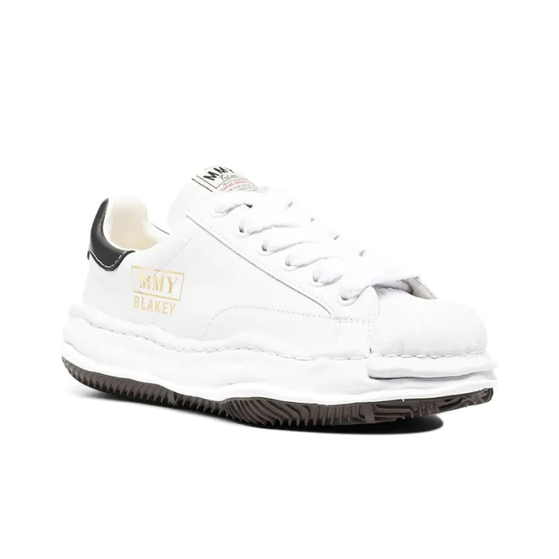 MIHARA YASUHIRO Blakey OG Sole Leather Low White-2