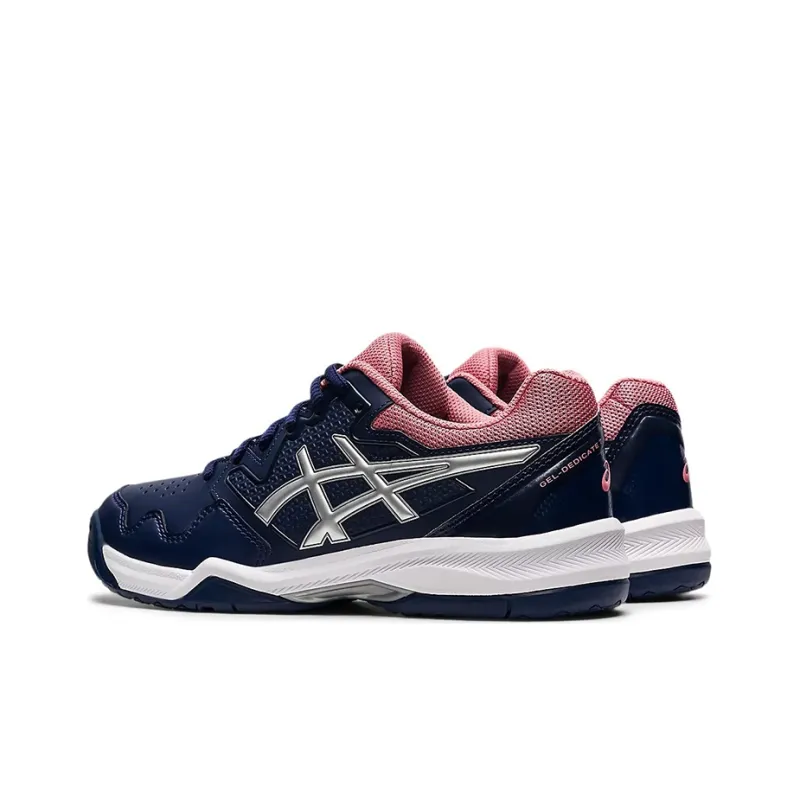 Asics Gel Dedicate 7 'Peacoat Pure Silver' Women's-3