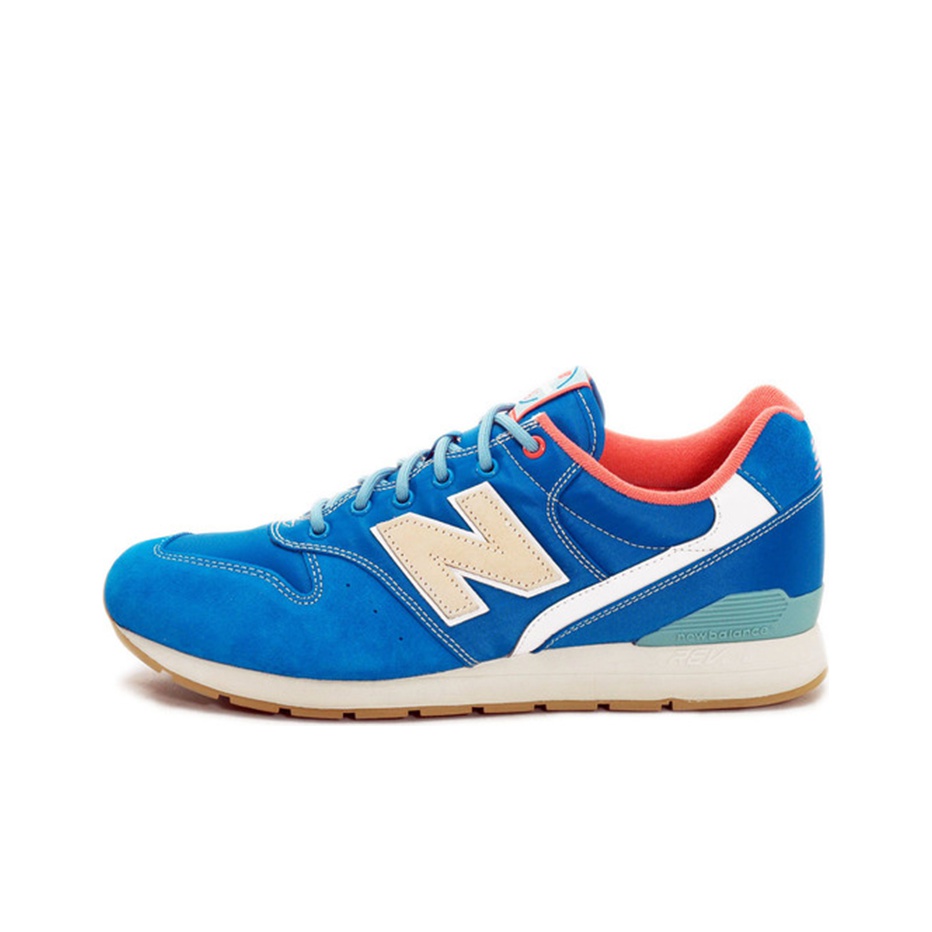 New balance 996 beige red best sale