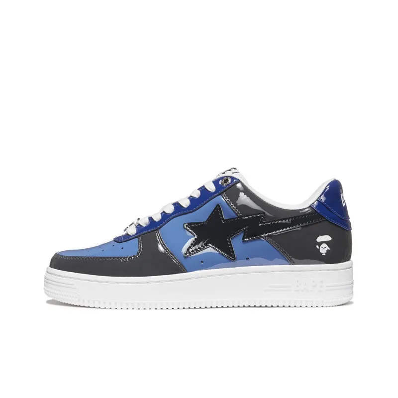 BAPE A BATHING APE Bape Sta Low Navy Color Combo-0