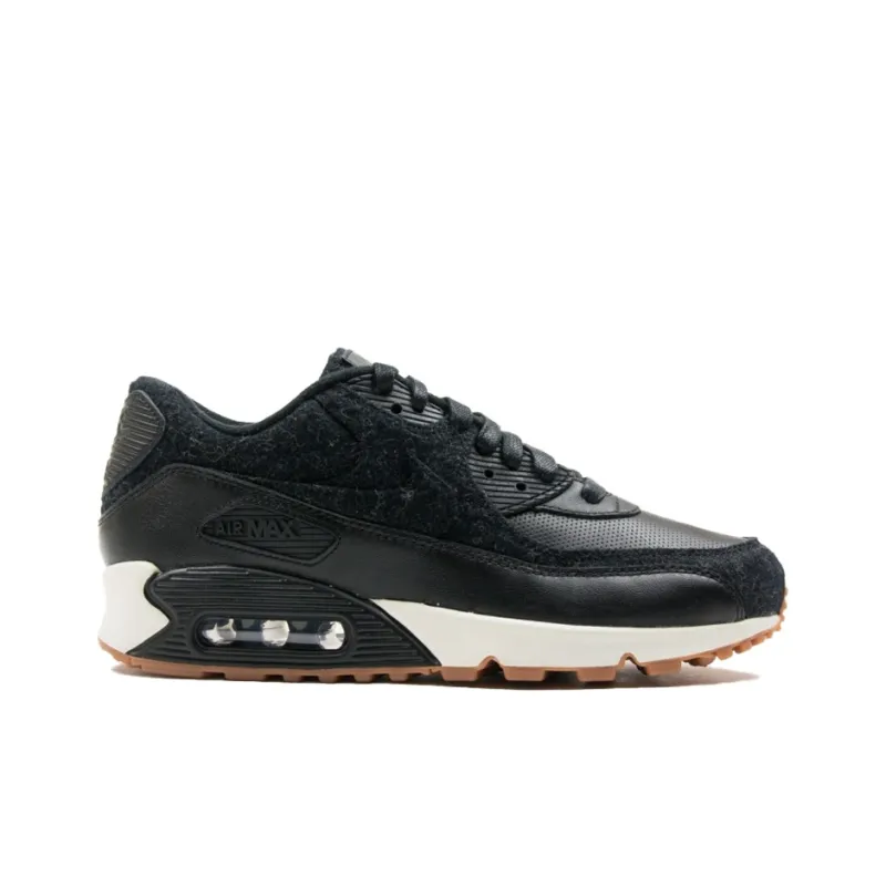 Nike Air Max 90 Premium Black/Black Black Sail-1