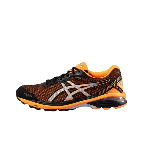 Asics GT-1000 5 Running Shoes Men Low-Top Black/Orange