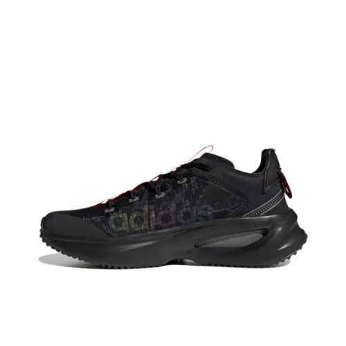 Adidas Neo Fluidflash Running Shoes Unisex Low-Top Obsidian Black