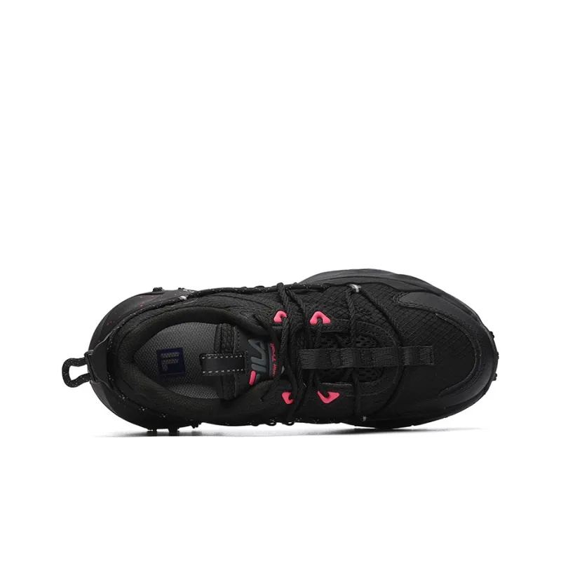 FILA Running Low Top Black Women's-3