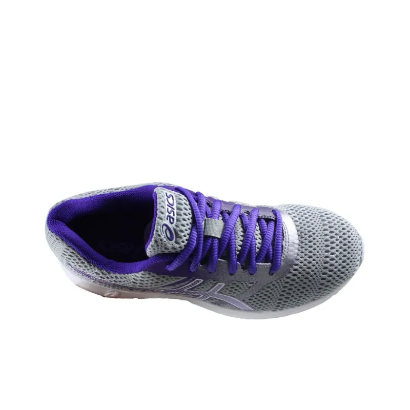 Asics Blocker Blocker Breathable Low-Top Running Shoes Women's Gray-2
