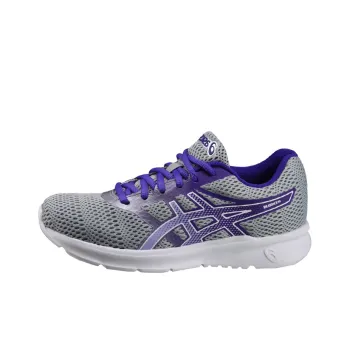Asics Blocker Blocker Breathable Low-Top Running Shoes Women's Gray