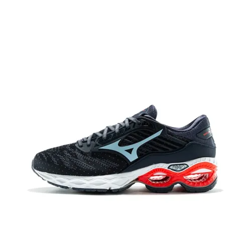 Mizuno Creation Running Shoes Men Low-Top Blue/Red