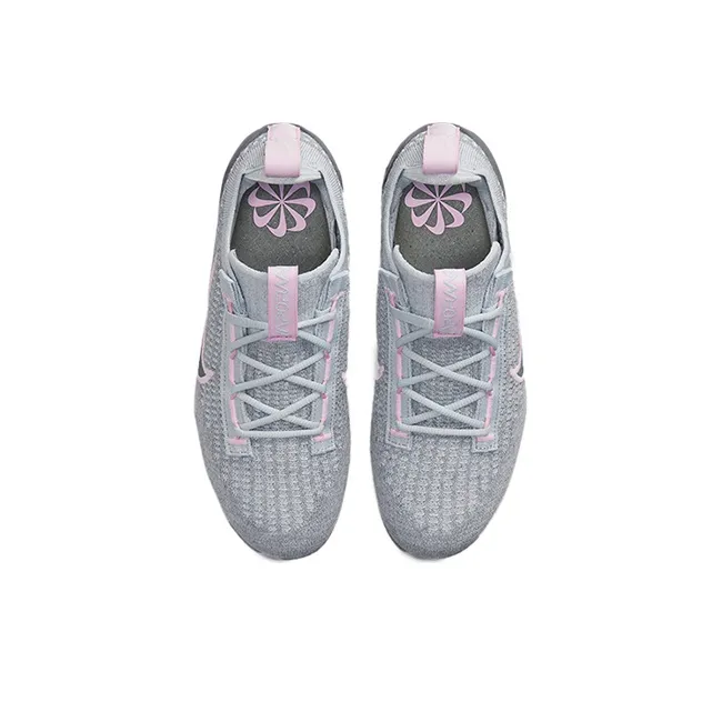 Nike Air VaporMax 2021 Flyknit 'Pure Platinum Pink Foam' Gs-3