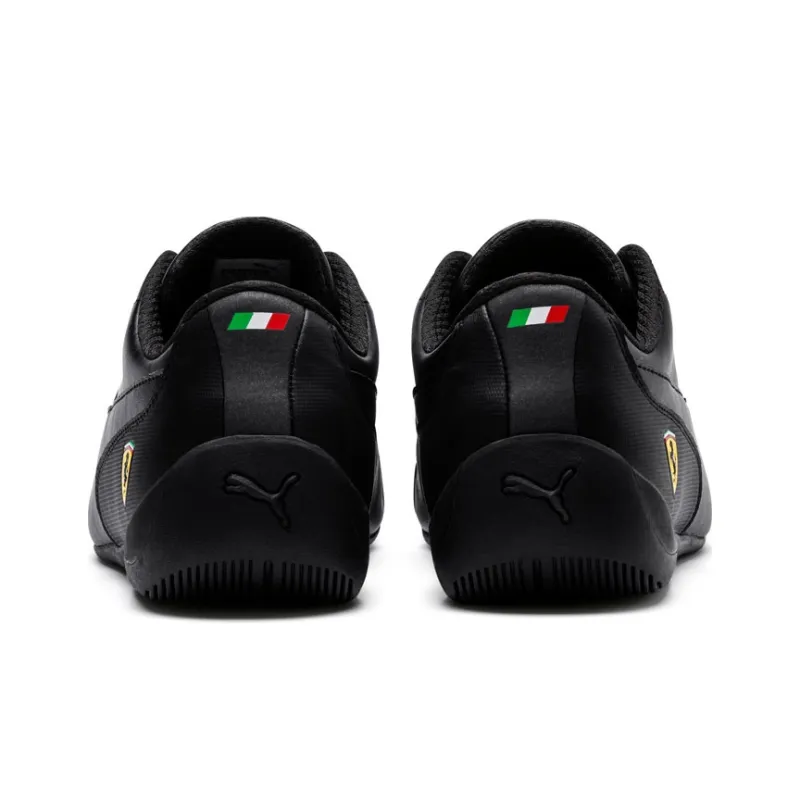 PUMA Ferrari Drift Cat 7 Anti-Slip Wear-Resistant Low-Top Running Shoes Men's Black-3