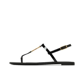 SAINT LAURENT Cassandra T Strap Sandals Women's