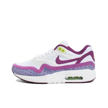Nike Air Max 1 Br White Bright Grape Venom Green Women's