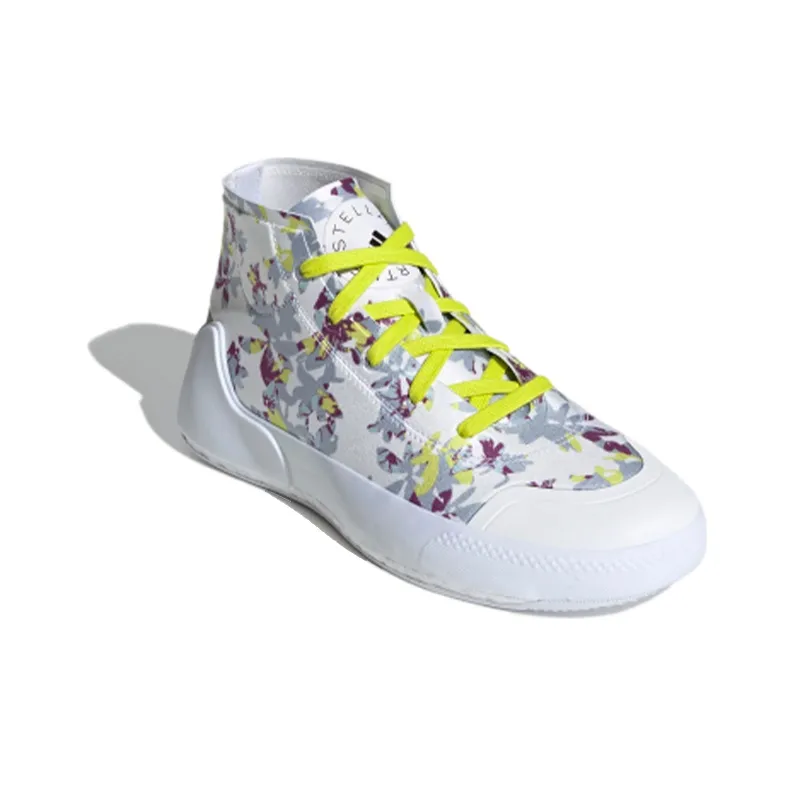 Adidas Treino Mid Stella McCartney Floral Print White Women's-2