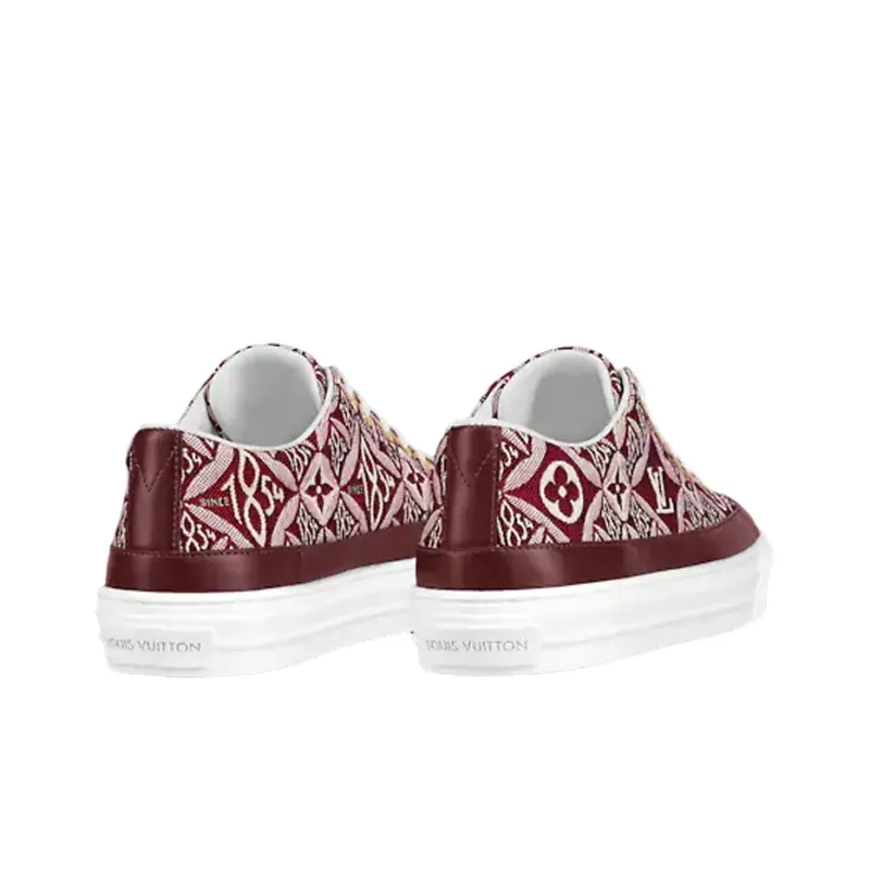 LOUIS VUITTON Stellar Sneakers 'White Red Monogram' Women's-2