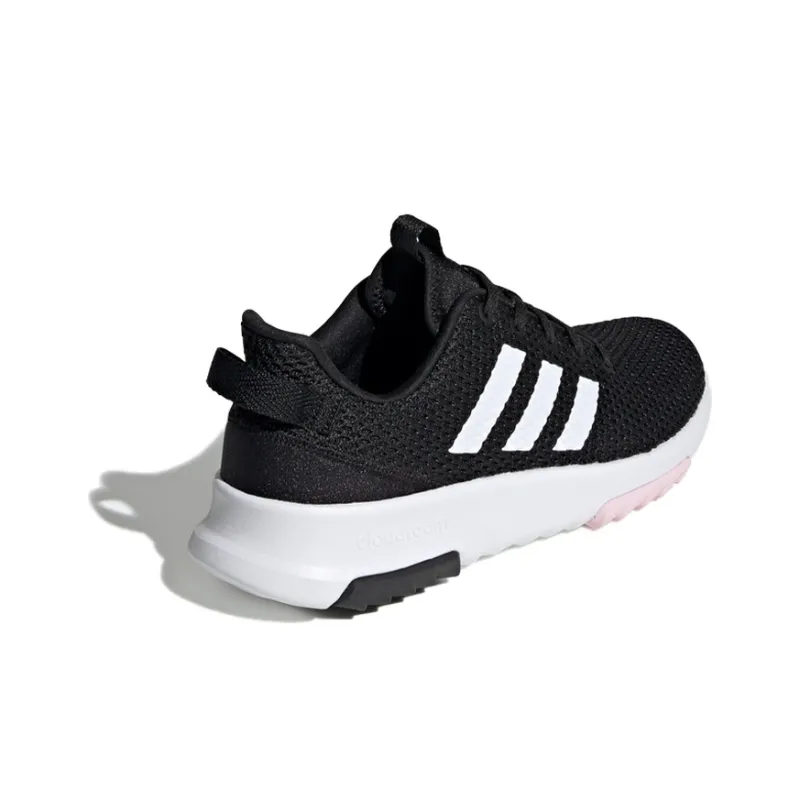 Adidas Neo Cloudfoam Racer Tr 'Black White Pink' Women's-3