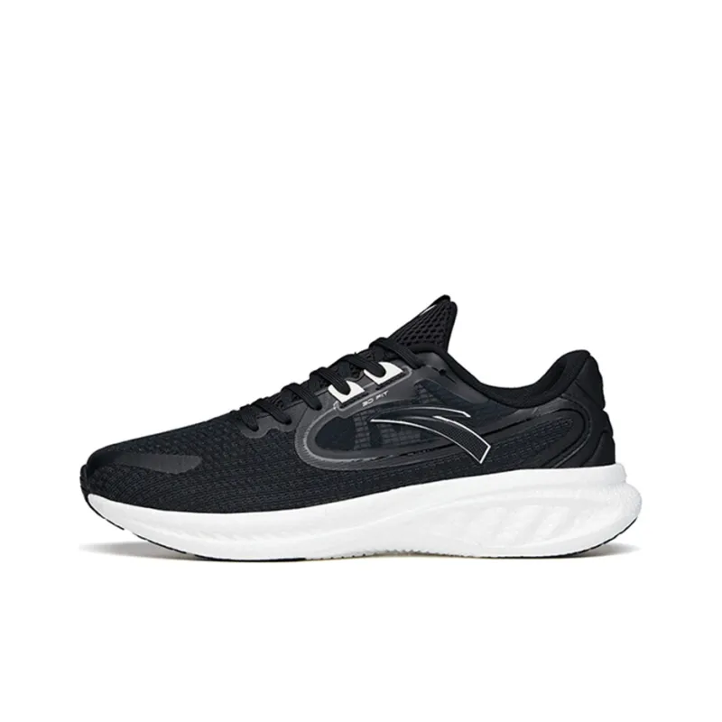 Anta Martian Foam Anti-Slip Wear-Resistant Low-Top Running Shoes Men's Black-0
