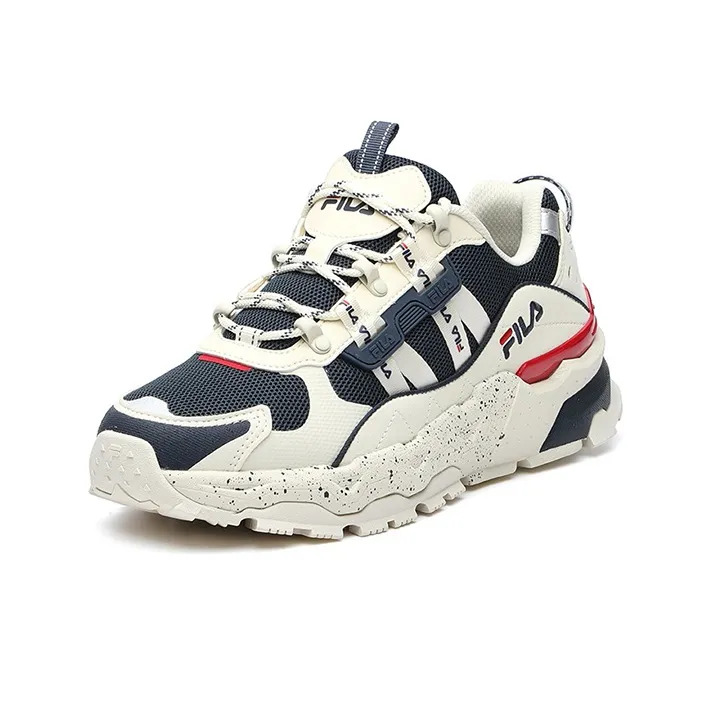 FILA Fashion Sneakers Low top White/Blue/Red-2