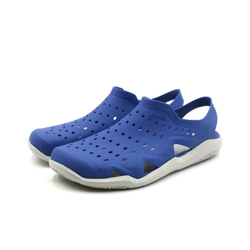 Crocs Swiftwater Wave Clogs Men's Blue-2