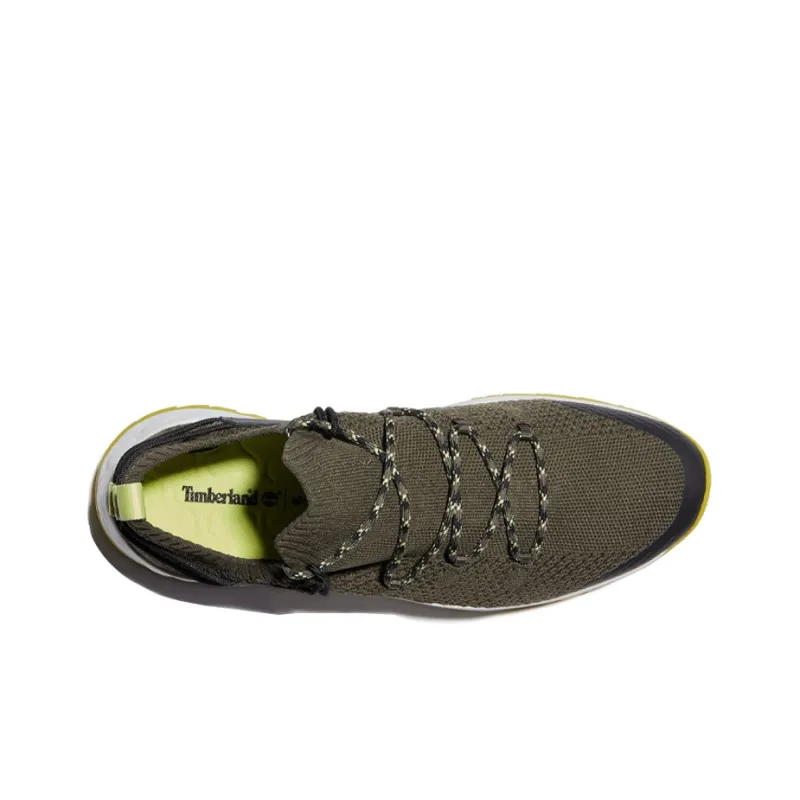 Timberland Solar Wave Breathable Wear Resistant Slip Resistant Low Top Running Shoes Men's Dark Green-2