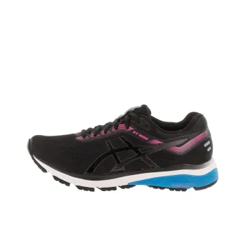 Asics GT-1000 7 Breathable Lightweight Low-Top Running Shoes Women's Black Purple Blue