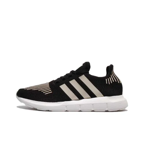 Adidas Originals Swift Run Running Shoes Men Low-Top Black/Beige