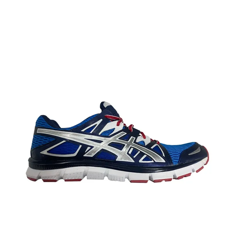 Asics Gel-Blur33 2.0 Wear-resistant Non-slip And Breathable Low-Top Running Shoes Men's Blue Silver-1