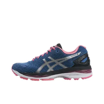 Asics GEL Nimbus 18 Running Shoes Women's Low Top Cerulean/Gray