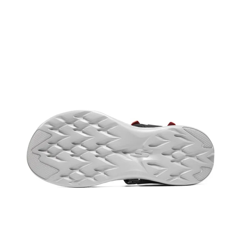 Skechers On The Go 600 Velcro Sandals Black/Red-4