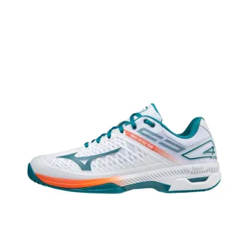 Mizuno Wave Exceed Tour 4 Wave Exceed Tour 4 Ac Wear-Resistant Slip-Resistant Low-Top Running Shoes Unisex White Green
