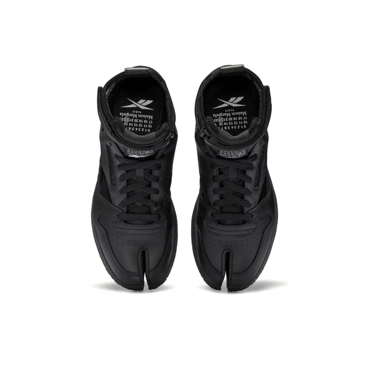 Reebok Maison Margiela X Classic Leather Tabi High 'Black'-3