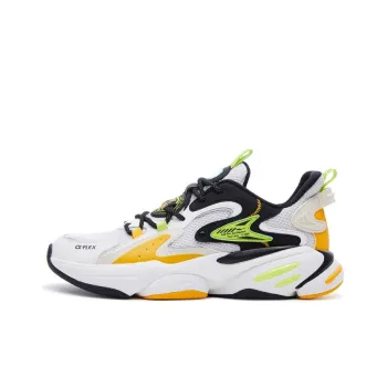 Erke Chi Pan Α Fle Low Top Running Shoes Men's Gray Yellow