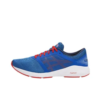 Asics Roadhawk FF Running Shoes Men Low-Top Blue/Red