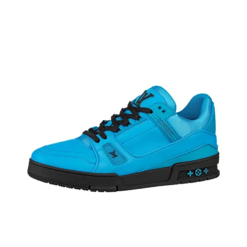 LOUIS VUITTON LV Trainer Blue Black