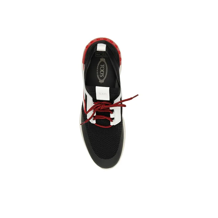 TOD'S Casual Shoes Men Low-Top Black/White/Red-1