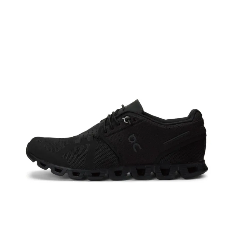 On Cushioning Anti-Slip Wear-Resistant Breathability Low-Top Running Shoes Women's Black-0