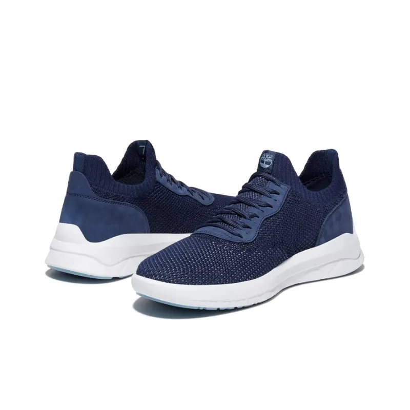 Timberland Bradstreet Running Shoes Men Low Top Blue/White-2
