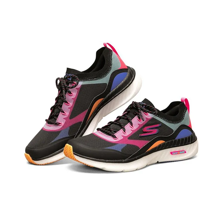 Skechers Go Run Hyper Burst Cushioning Anti-Slip Wear-Resistant Breathability Low-Top Running Shoes-2