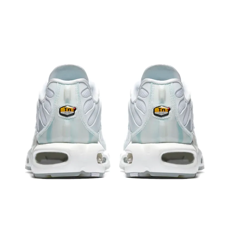 Nike Air Max Plus Cushioned Slip Resistant Low Top Air Cushion Running Shoes Women's Ice Blue-4