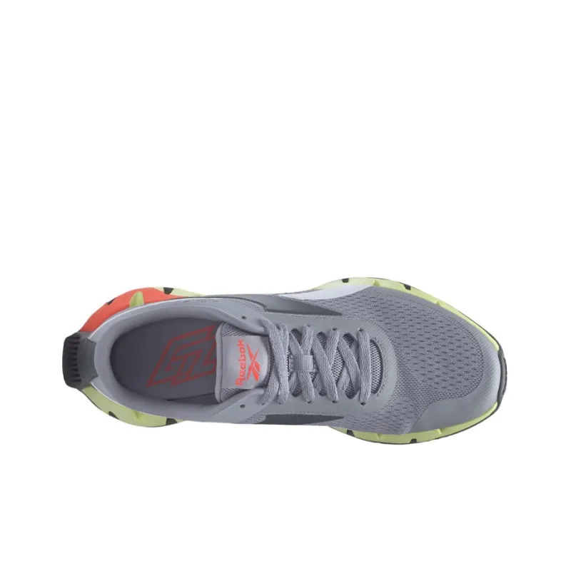 Reebok Zig Dynamica 2 Running Shoes Men Low-Top Gray/Green-3