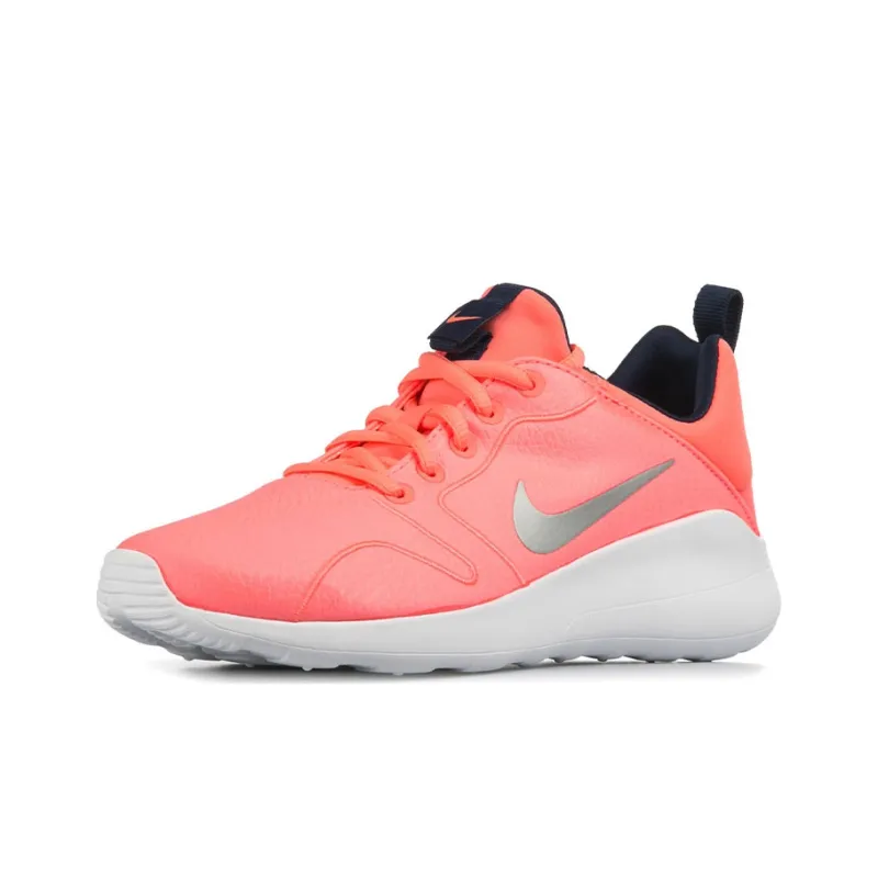 Nike Kaishi 2.0 Cushioned Anti Slip Wear Resistant Breathable Lightweight Low Top Running Shoes Women's Orange White-2
