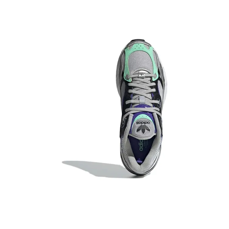 Adidas Originals Astir Silver Black Purple Aqua Women's-4