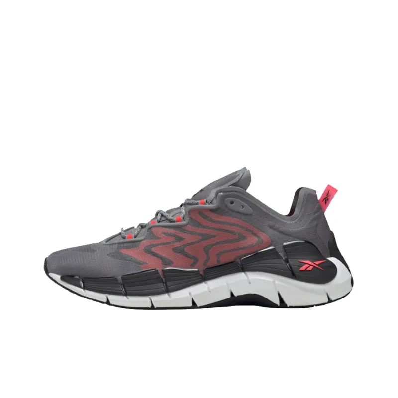 Reebok Zig Kinetica Casual Shoes Unisex Low-Top Gray-0