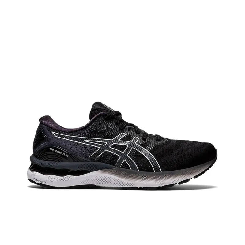 Asics Gel Nimbus 23 2E Wide 'Black White'-1